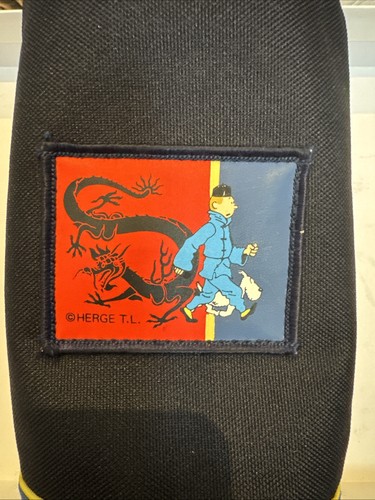 Tintin pencil case vintage - tintin,