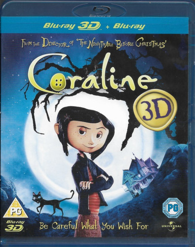 Coraline blu ray - coraline,