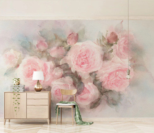 Pink rose flower - pink,