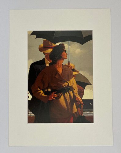 Jack vettriano mounted print - vettriano,