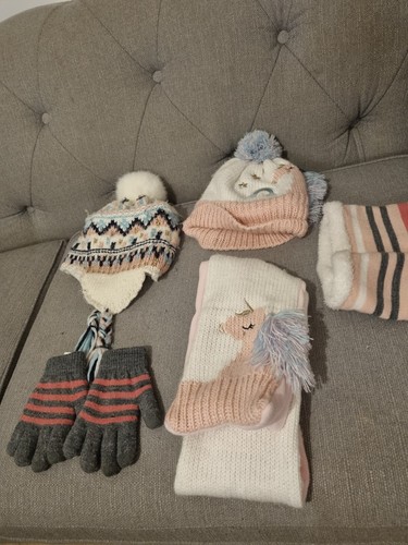 Girls hat scarf - girls,