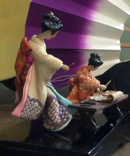 Mini japanese geisha teacher - japanese,