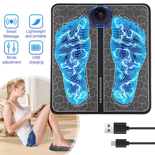 Electric ems foot massager - foot, pad