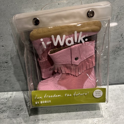Bobux walk pinkleather - i-walk,