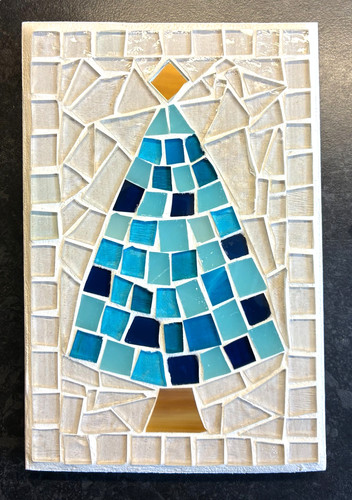 Mm501 glass mosaic wall art - glass,