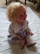 Tiffany Toddler Doll  Reborned by Marie Gambus of LNDM Pre-loved Orig with COA