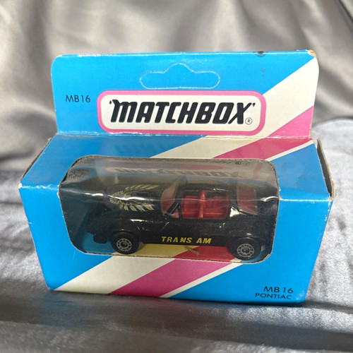 Vintage matchbox mb16 pontiac - vintage,