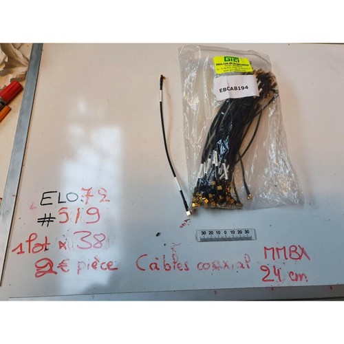 Lot coaxial cables - coaxial,