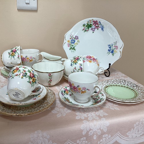 Bone china various makers - various,