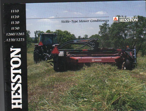 Hesston sickle type mower - sickle-type,