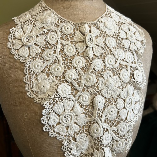 Antique stunning hand - , made
