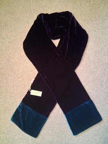 Lua silk velvet scarf - lua,
