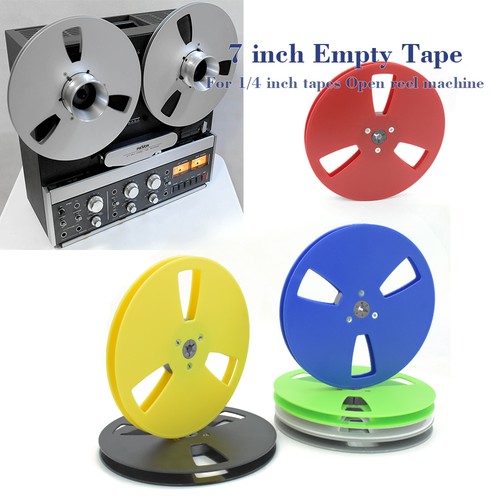 Empty tape reel - tape, nab