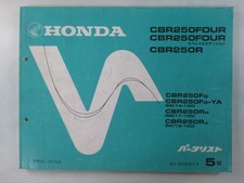 CBR250FOUR R SE Parts List 5th