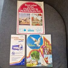 3 Rare Vintage 1980s Australia