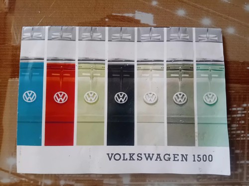 Type 1500 notchback - 1500, sales