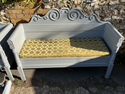 Grey painted decorative - grey,
