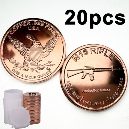 1oz m16 rifle gun - 1oz, copper