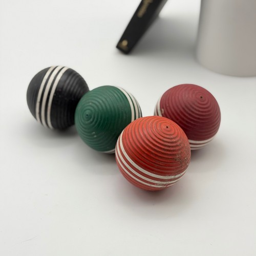 Vintage wooden croquet - vintage,