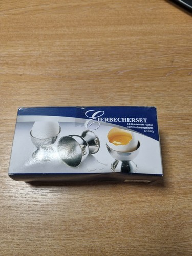 Pack stainless steel egg - pack, (6)