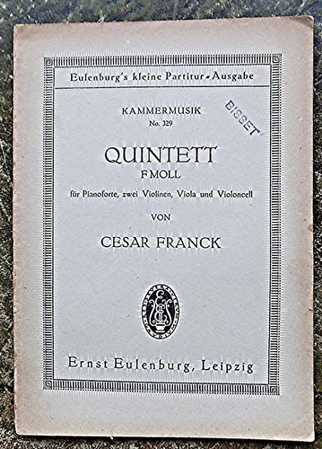 Cesar franck quintet - cesar,