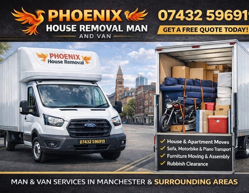 Man and van services hire - man,