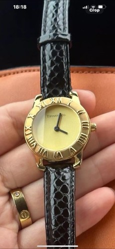 Tiffany watch 18k - tiffany&co,