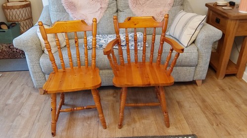 Farmhouse style pine dining - style,