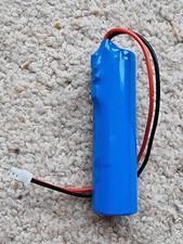 1 x 18650 Rechargeable Battery with connector 3.7V 2000mAh Lipo With Jst-Ph 2