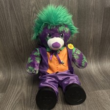 Build A Bear Limited Edition Batman 80th Anniversary The Joker With Full Outfit.