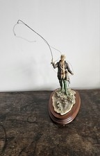 Border Fine Arts  Study of a Fly Fisherman Figurine