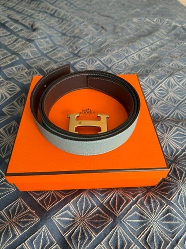 Hermes belt men and - , gold