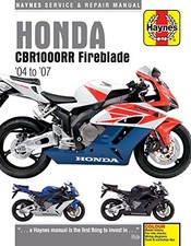 Honda CBR1000RR Fireblade (04 - 07) Haynes Repair Manual by Haynes Publishing