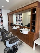 Barber Unit, Barber Chairs, Stylin Chair, Reception Desk