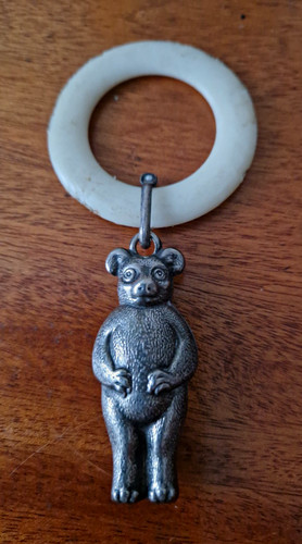 Vintage silver plate baby - vintage,