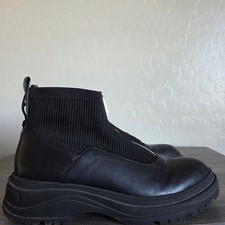 Zara Front Zip Knit Sock