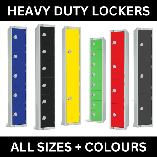 Steel lockers colours - steel, |