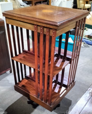 Lovely Antique Mahogany Revolving Bookcase