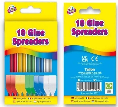 Plastic glue spreaders - 10,