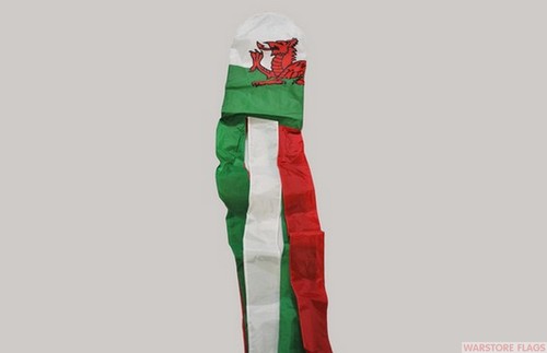 Wales windsock wind sock - wales, 5