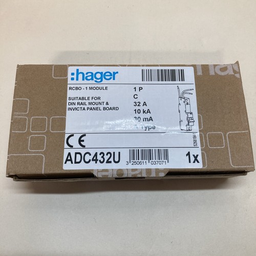 Hager rcbo adc432u - hager, 32a