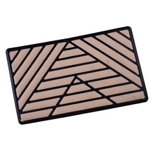 Car Floor Carpet Mat Patch Foot Heel Plate Pedal PadUniversal xha