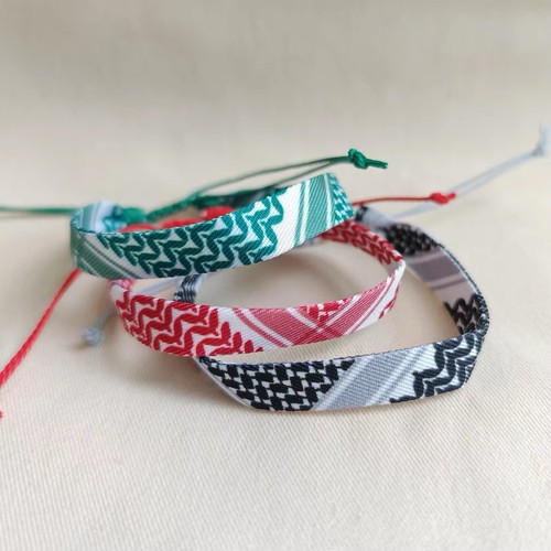Arabic shemagh wristbands - 3x,