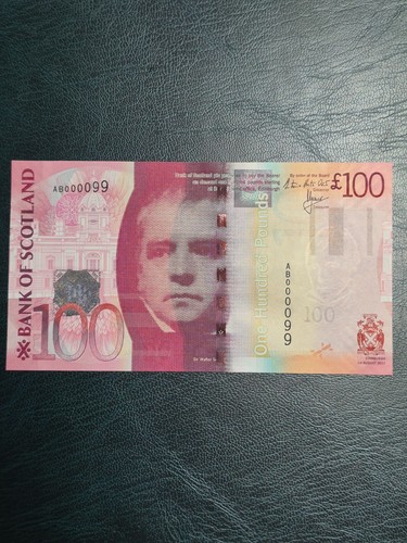 One hundred pound note 100 - one,