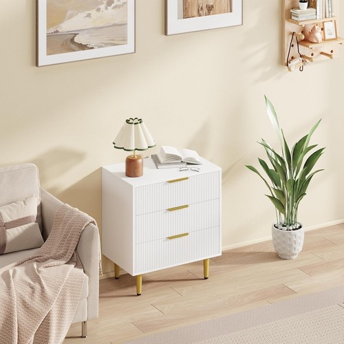 Modern fluted drawer dresser - drawer,