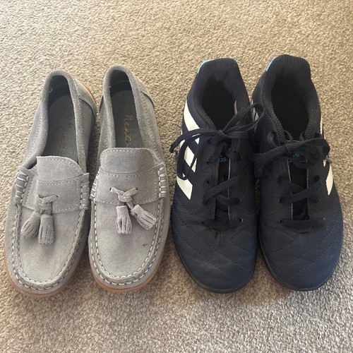 Grey next loafers navy - loafers,