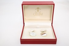 Vintage solid silver cufflinks - solid,