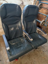 Double Passenger Seats In Blue