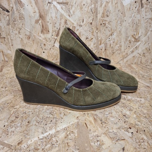 Luc berjen suede wedges - luc,