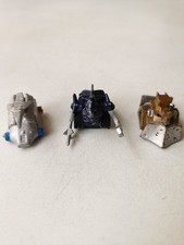 3 x BBC Robot Wars Pull Minibot Sir Killalot, Razer & Logistix Kids 1998 Vintage